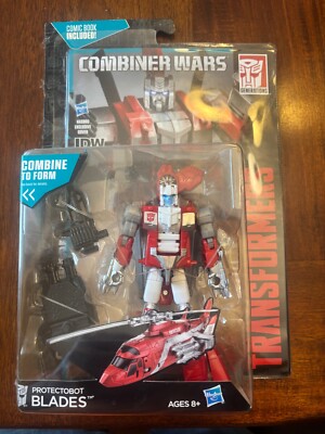 Transformers Combiner Wars Protectobot Blades 1 of 5 Defensor Sealed w IDW Comic