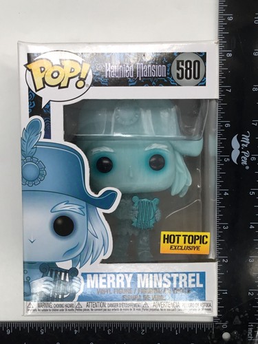 Funko Pop! Disney Haunted Mansion: Merry Minstrel #580 Hot Topic Exclusive E01