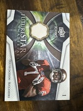 2008 UPPER DECK ICONS 1 FUTURE STARS MATERIALS #FSM15 DEXTER JACKSON Buccaneers