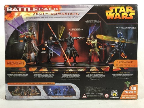 Star Wars "Jedi vs Separatists" Battle Pack MIP - Picture 3 of 3
