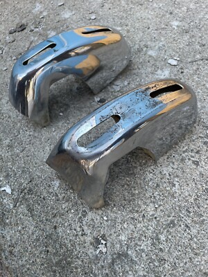 1970 SAAB 96 V4 FRONT BUMPER GUARD LEFT RIGHT 1971 1968 1969 1972 1976 1980 OEM