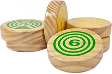 Rollors Backyard Game Expansion Pack (Disks Only) - Fun for Yellow & Green 