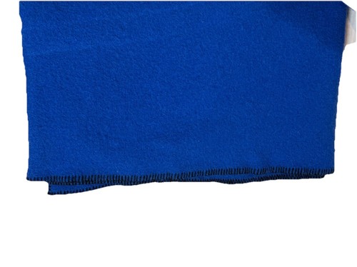 LL Bean Vintage Wool Blanket Blue Black Warm Quilt Cover 90s Campus Retro Heavy - 第 5/6 張圖片