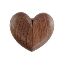 Walnut Wooden Engagement Ring Box