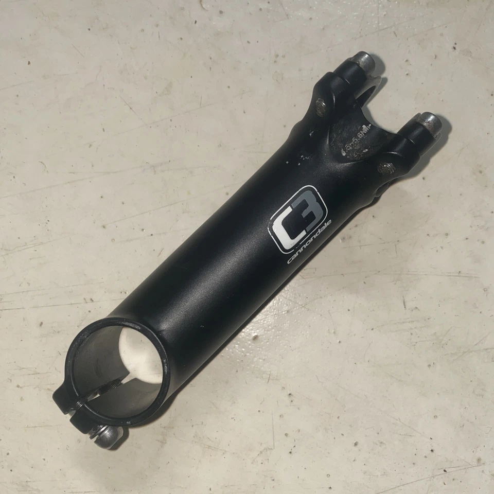 Cannondale C3 bicycle bike stem 110 mm +/- 7 degree 31.8mm  1 1/8th” black alloy - Image 3 of 4