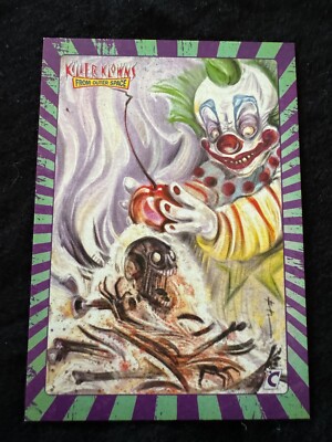 KILLER KLOWNS FROM OUTER SPACE 2023 Cardsmiths #10 Vintage Style FLASHBAX