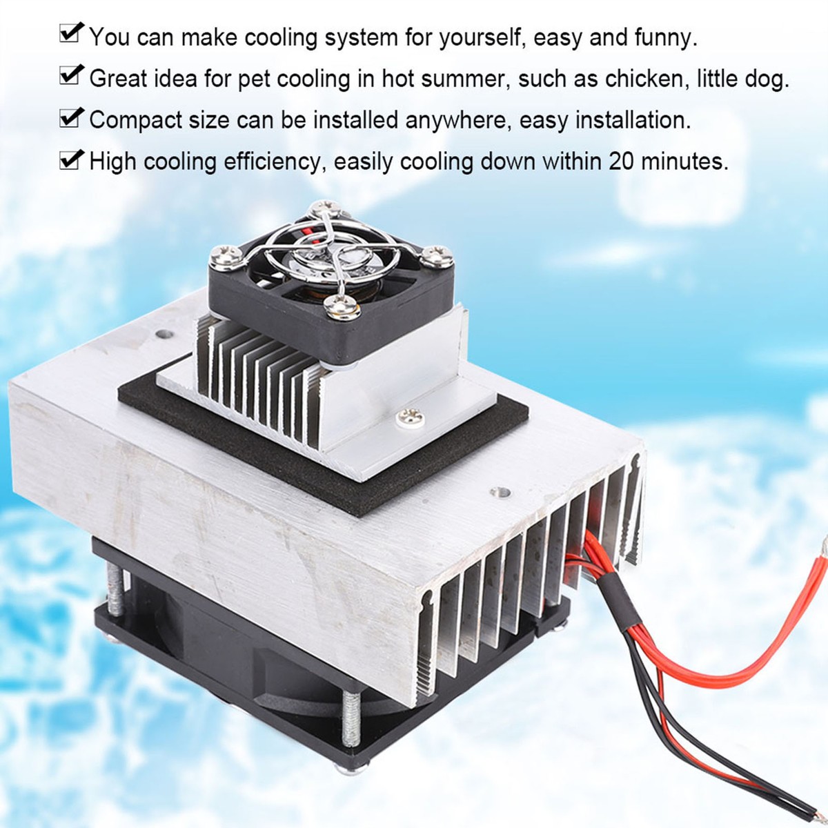 Thermoelectric Peltier Refrigeration Semiconductor Cooling System