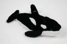 FLOPPIES BY GANZ NWT KELLY THE WHALE OCRA BEAN BAG BEANIE PLUSH STUFFED ANIMAL
