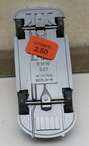 B MICRO WIKING HO 1/87 BMW 501 POLICE GERMAN #12196 Label No Box - Picture 6 of 6