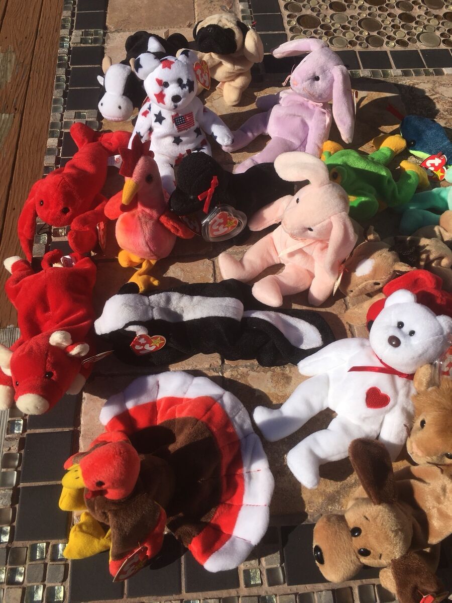 TY Beanie Baby Collection - Lot Vintage 1993/1994/1995/1996 TY Beanie Baby Collection - Lot Vintage 1993/1994/1995/1996