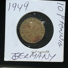 Germany Federal Republic 1949 F 10 Pfennig  ****+**A239**+****