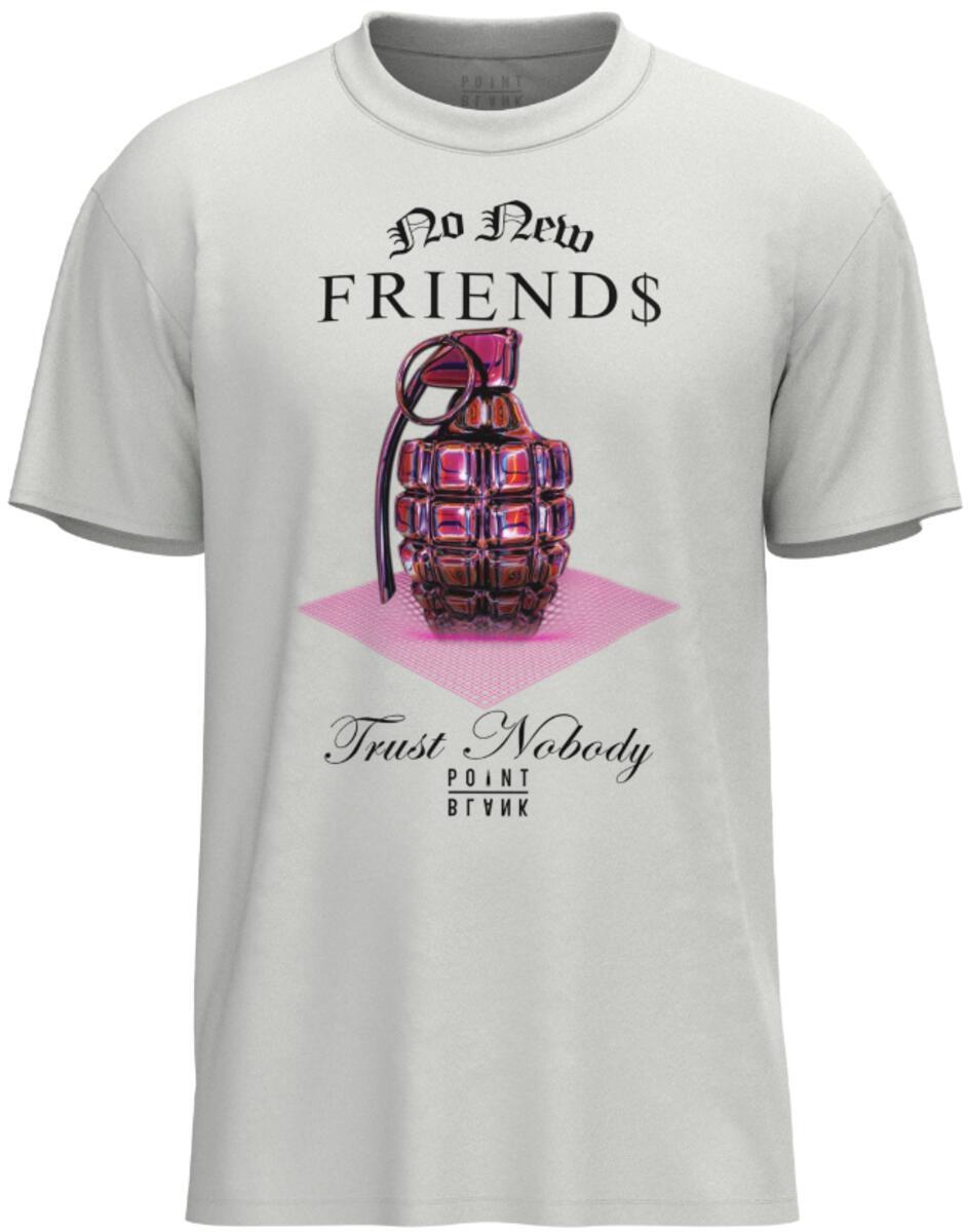 Белая футболка Point Blank Grenade