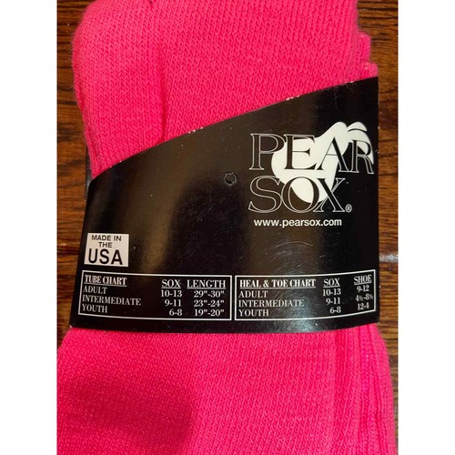 Brandneu Paar 2 Pear Sox Wear The Pear Erwachsene rosa - Bild 6 von 7