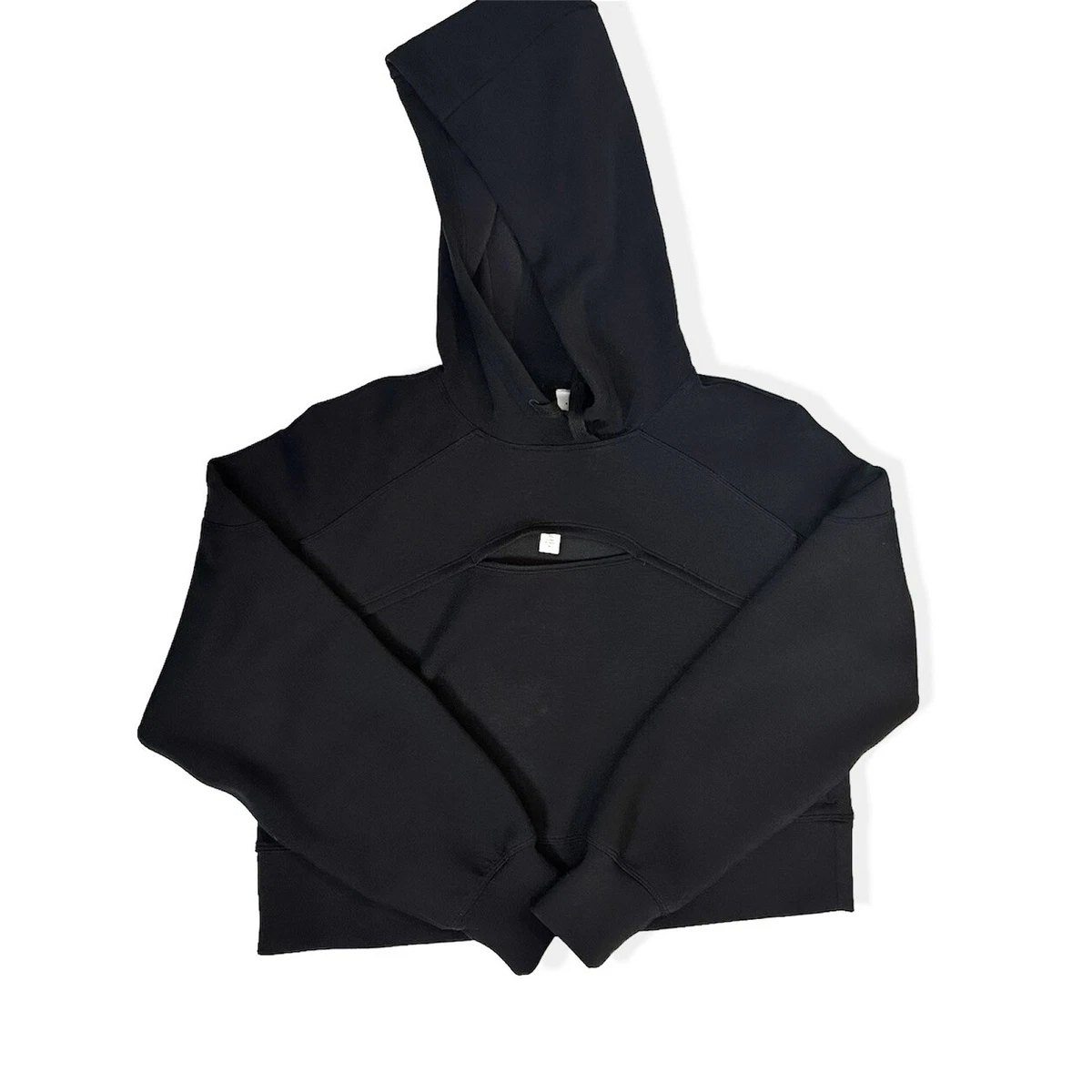 Get centered online crop hoodie lululemon