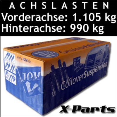 JOM Gewindefahrwerk VW Scirocco 3 1.4 2.0 TSi TDI DSG