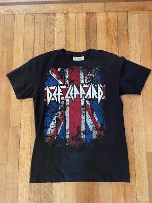 DEF LEPPARD POISON ROCK OF AGES CONCERT TOUR SHIRT BLACK SZ M 2012 
