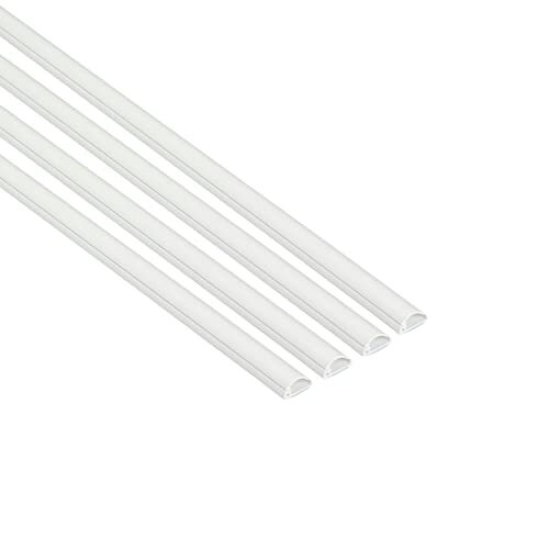D-Line 1D1608W/4, Micro Canalina Passacavi, Canalina Copricavi, Canalina (n2F)