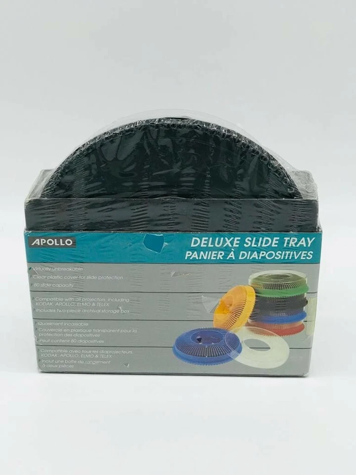 Bandeja Deslizante Apollo Deluxe Artículo # 3280-01 Universal Color Codificado Negro Sellado... Foto 2 de 4