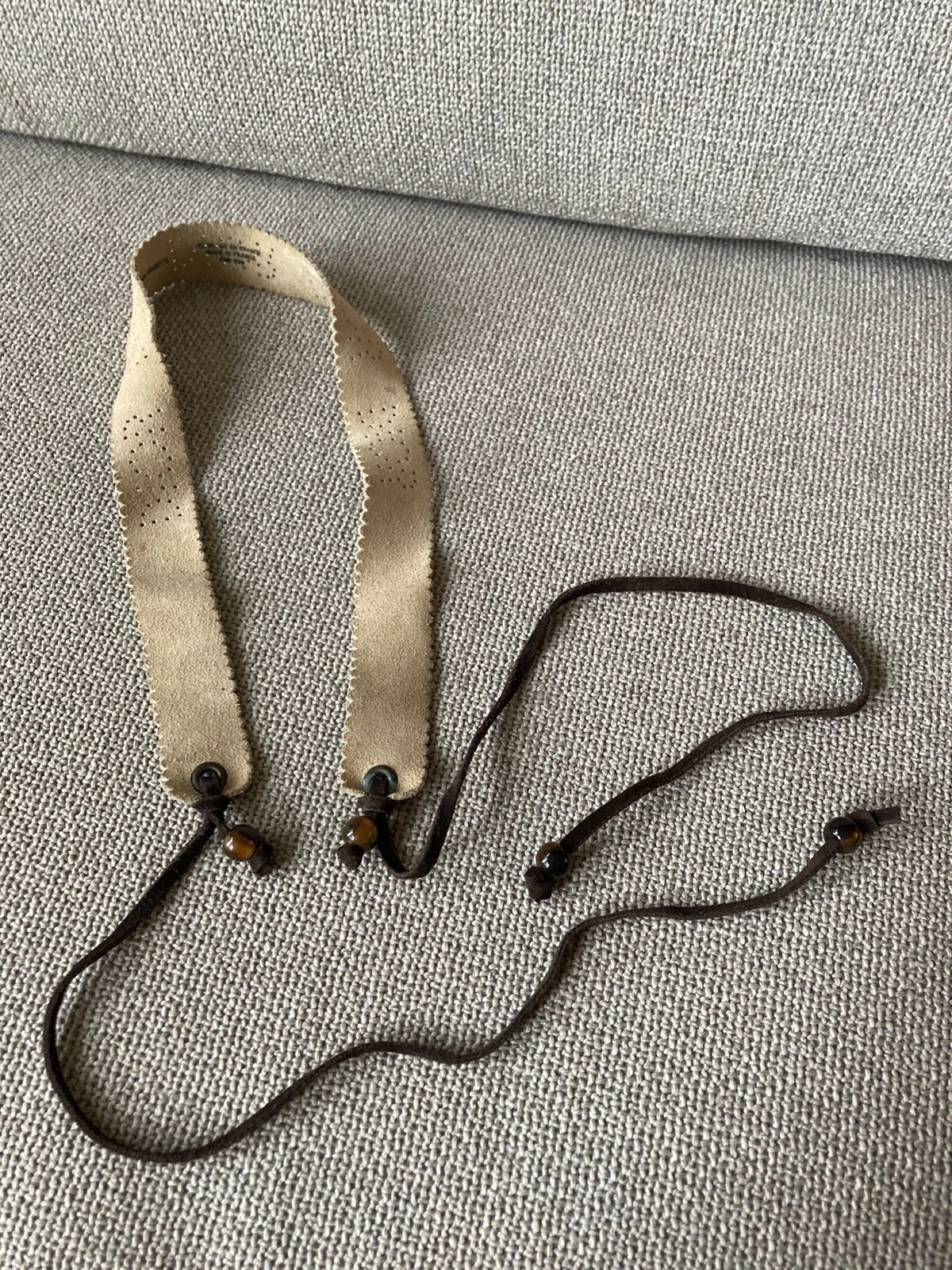 Ceinture en daim Christian Dior taille 85/26