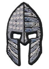 MOLON LABE USA FLAG SPARTAN ACU HOOK FASTENER PATCH