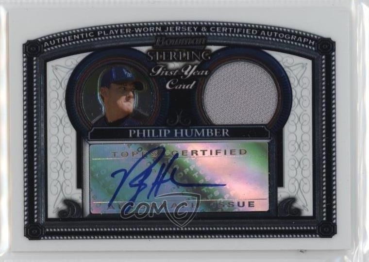 2005 Bowman Sterling Philip Humber #BS-PH Rookie Auto RC 1t3