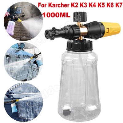 1L Schaumlanze Schaumkanone Hochdruck Düse Snow Foam Lance Gun für Kärcher K2-K7