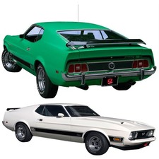 Decal Stripe Kit Mach 1 Black 1973 Mustang Decal Stripe Kit Mach 1 Black 1973 Mustang