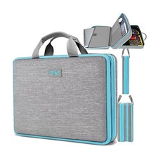 Laptop Case 15 15.6 16 inch Sleeve, Expandable Computer Hand Bag with Multi-p...