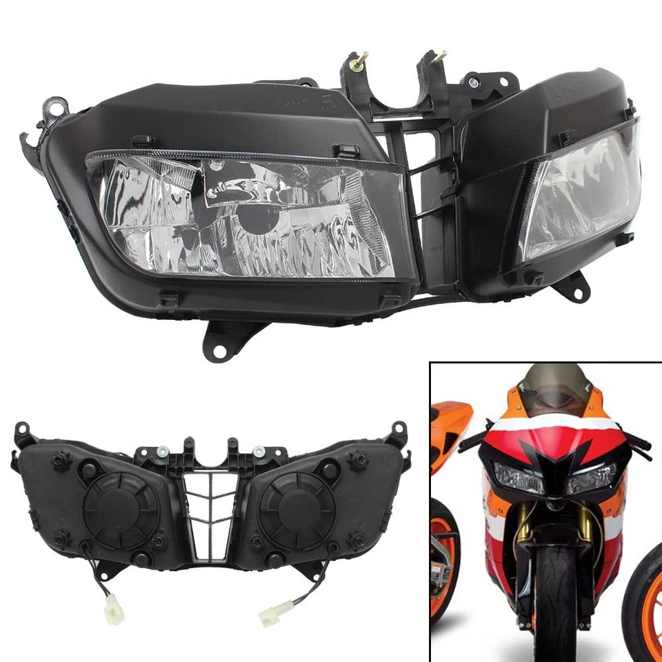 Front Headlight Lamp Assembly Angel Devil Eyes Fit For Honda CBR600RR 2013-2018 - Изображение 4 из 4