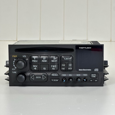 #ad 1995 2002 Chevy GMC Delco AM FM CD Player Radio Old School 15766343 OEM *READ* $74.99