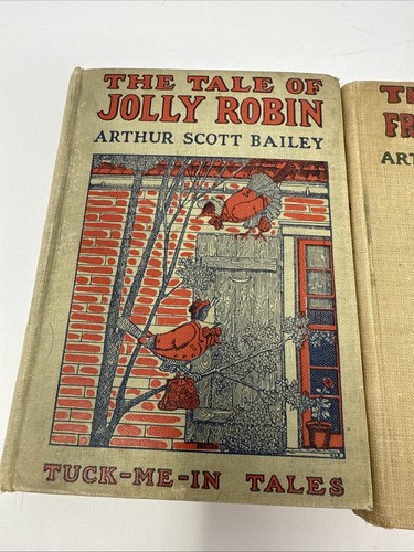 Set 3 Antique Arthur Scott Bailey Tuck Me In Tales Chidren’s Books - Picture 2 of 13