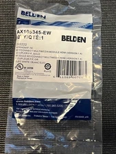 New Belden AX105345-EW KeyConnect HDMI 1.4 Coupler Multimedia Module White