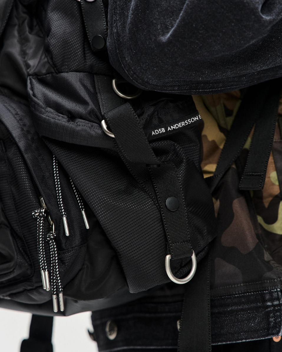 ANDERSSON BELL Small Technical Berlin Backpack Black AAA425U