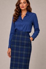 Pendleton Skirt Size Petite S Plaid Baird Tartan Virgin Wool Lined Please Read