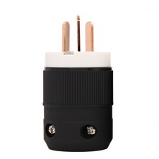 High Quality Pure red Copper AU Mains Power Plug Male Connector