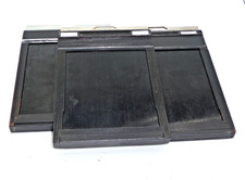 Lot of 3 4x5 inch sheet film holders, different brands Fidelity, Baco, Riteway