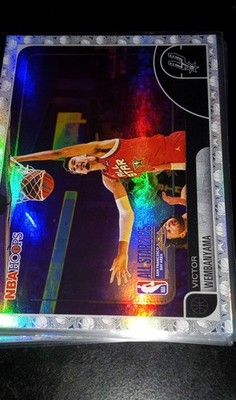 2026 TOPPS NBA Hoops - Rising Stars Victor Wembanyama #282 Holo Webs...