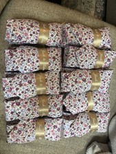 Mens Floral Necktie for Wedding Party Tie Lot Of 10 New Pink Lilac Multicolor