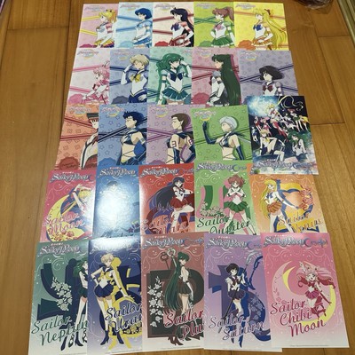 Sailor Moon Crystal Season III + Cosmos Bromide Taiwan popupstore COMPLETE of 25