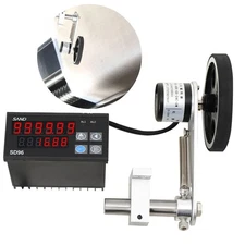  Digital Counter Digital Length Meter Counter Measuring Wheel Meter Stick Three