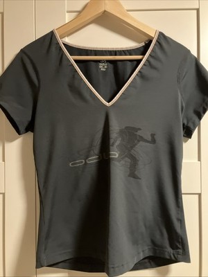 Odlo Damen Sportshirt / Laufshirt Gr. M   Anthrazit   Top Zustand