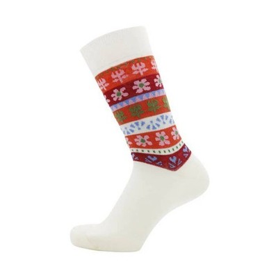 Bengt & Lotta Happy Merino Wool Socks White Unisex EU 36 45 Swedish Design