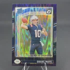2024 Panini Donruss Optic - Rated Rookie Drake Maye #229 Purple Shock Prizm (RC)