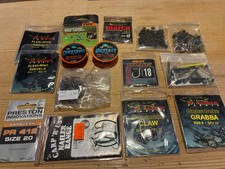 Carp Fishing Tackle Job Lot; 110 hooks, scales, leads, Kryston etc.  Coarse.
