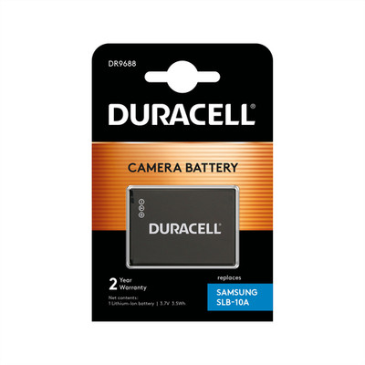 Duracell Digitalkamera Akku 3,7V 950mAh SLB-10A BH-VH105, BH-VH105EU Samsung
