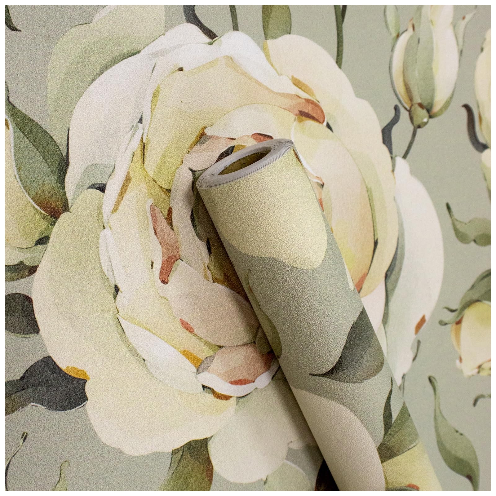 Best HAOKHOME Shelf Liner and Cabinet Floral Peony, Self-Adhesive Drawer Liners