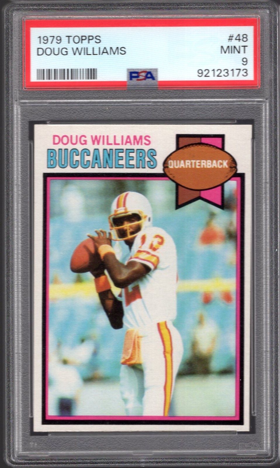 1979 Topps Doug Williams #48 RC -- PSA 9 MINT -- blazer