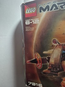 Lego Life On Mars 7316 Evacuation Searcher Open Box Sealed Bags See Description