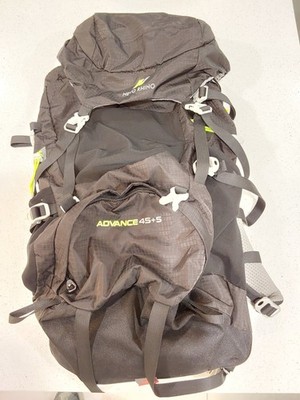 NEVO RHINO Advanced 45+5 Hiking Backpack Internal Frame Waterproof Black
