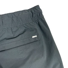 Vuori Mens Meta Elastic Waist Pants Size Large Gray Performance Drawstring V463